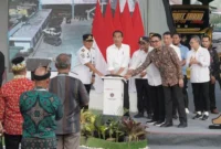 Presiden Jokowi Resmikan Terminal Samarinda Seberang