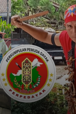Pembina Pasukan Merah Dayak Kutai Kartanegara, Fransiskus, Jalin Hubungan Internasional di Bali