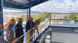 Kunjungan Pansus LKPJ Kepala Daerah Samarinda ke Perumdam Tirta Kencana Samarinda, Selasa 28 April 2026.