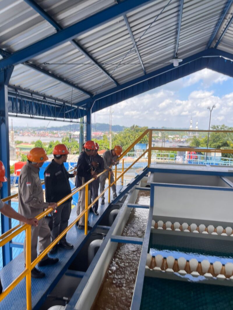 Kunjungan Pansus LKPJ Kepala Daerah Samarinda ke Perumdam Tirta Kencana Samarinda, Selasa 28 April 2026.