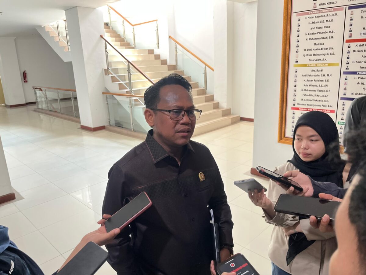 Ketua Komisi I DPRD Samarinda Samri Shaputra.