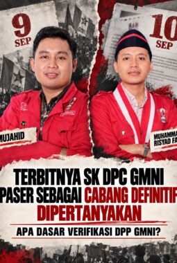 SK DPC GMNI Paser Terbit Saat Konferda, Mujahid Pertanyakan Verifikasi dan Duga Ada Muatan Politis