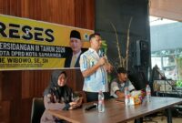 Suasana Reses Anggota DPRD Kota Samarinda Arie Wibowo.