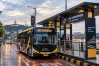  Ilustrasi Bus Rapid Transit (BRT) 
