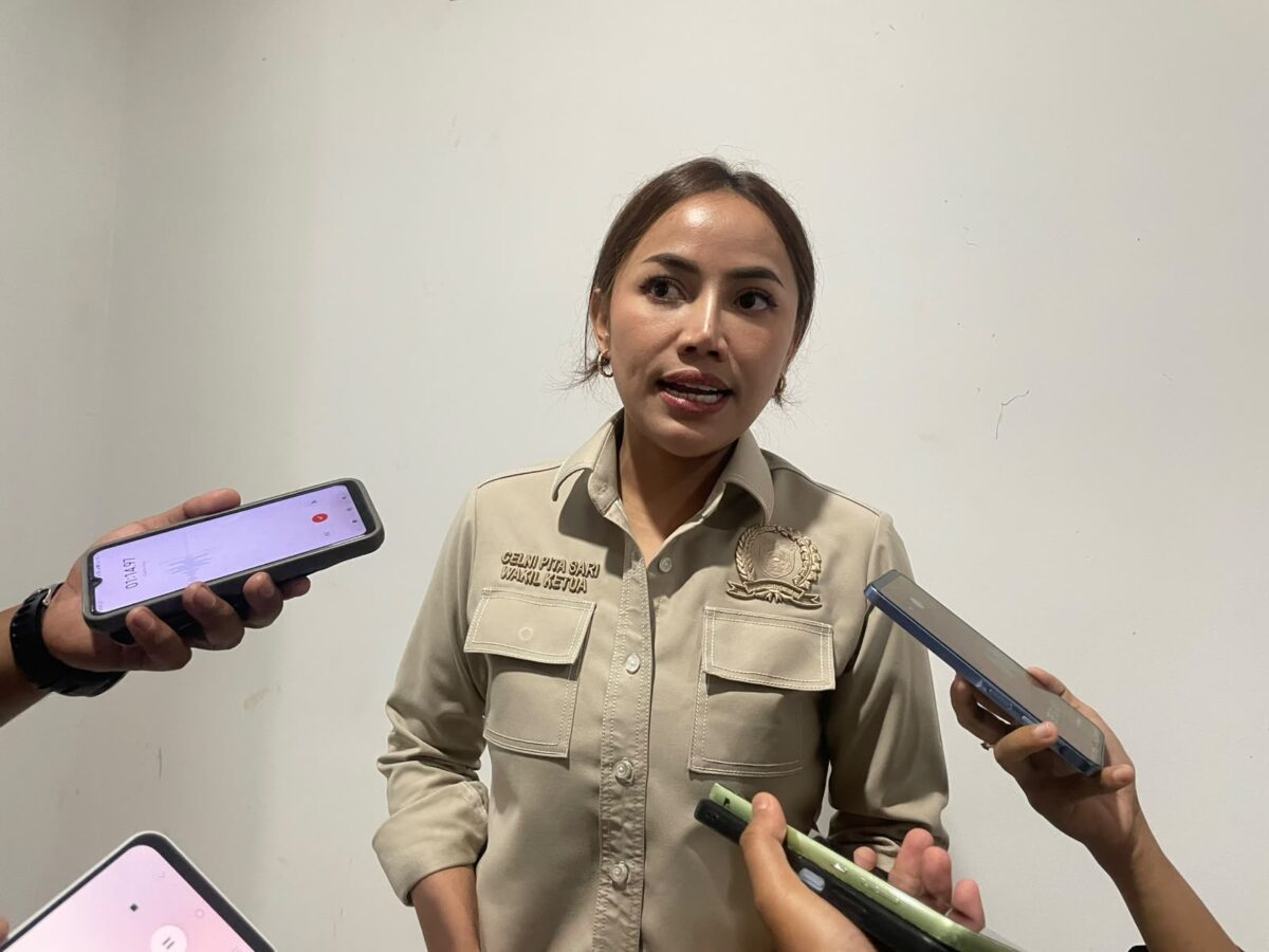 Wakil Ketua III DPRD Kota Samarinda Celni Pita Sari.